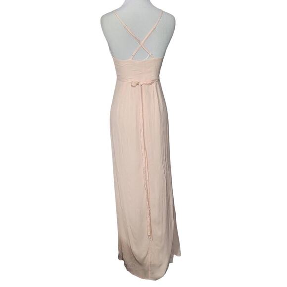 Yumi Kim Blush Rush Hour Wrap Front Tie Maxi Dress Size X-Small - Picture 2 of 9
